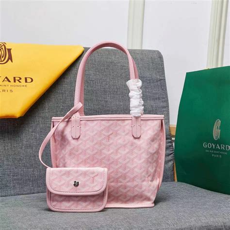 goyard mini anjou red|goyard anjou mini tote bag.